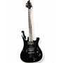 Used Schecter Guitar Research C7 Blackjack Black Solid Body Electric Guitar Black