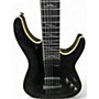 Used Schecter Guitar Research C7 Blackjack Black Solid Body Electric Guitar Black