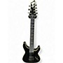 Used Schecter Guitar Research C7 Blackjack Black Solid Body Electric Guitar Black