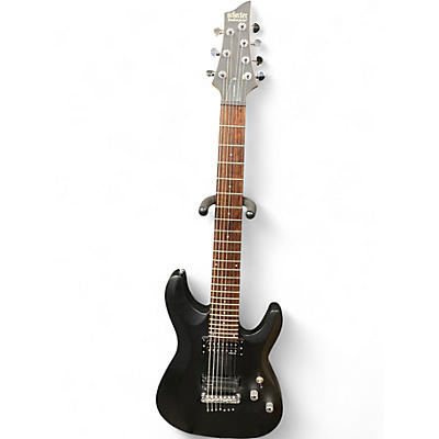 Used Schecter Guitar Research C7 DELUXE Satin Black Solid Body Electric Guitar