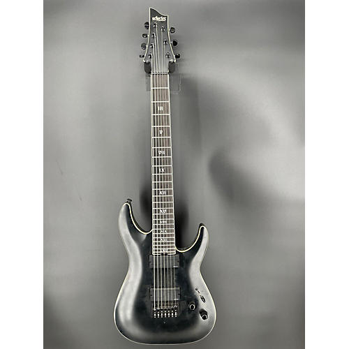 Schecter Guitar Research Used Schecter Guitar Research C7 EVIL TWIN Black Solid Body Electric Guitar Black