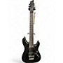 Used Schecter Guitar Research C7 FLOYD ROSE DIAMOND SERIES Black Solid Body Electric Guitar Black