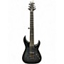 Used Schecter Guitar Research C7 Hellraiser Hybrid Black Solid Body Electric Guitar Black