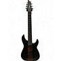 Used Schecter Guitar Research C7 MULTISCALE ROB SCALLON SATIN DARK ROAST Solid Body Electric Guitar SATIN DARK ROAST