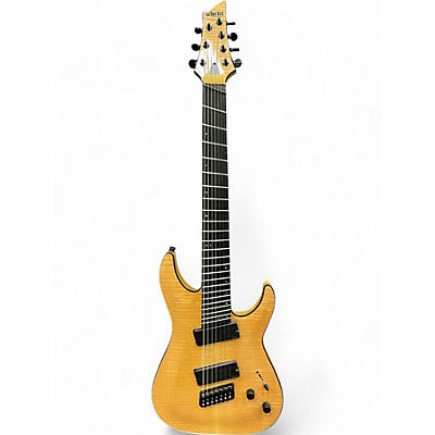 Schecter Guitar Research Used Schecter Guitar Research C7 Multi Scale Natural Solid Body Electric Guitar