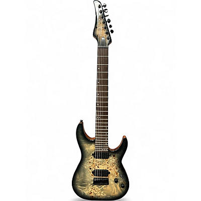 Used Schecter Guitar Research C7 Pro Natural fade Solid Body Electric Guitar