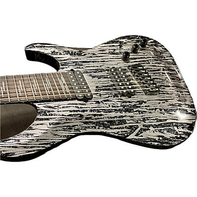 Schecter Guitar Research Used Schecter Guitar Research C7 SILVERMOUNTAIN SILVER Solid Body Electric Guitar