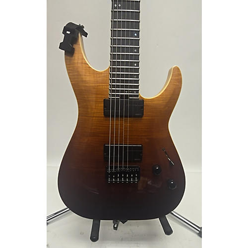 Schecter Guitar Research Used Schecter Guitar Research C7 SLS Elite Antique Fade Burst Solid Body Electric Guitar Antique Fade Burst