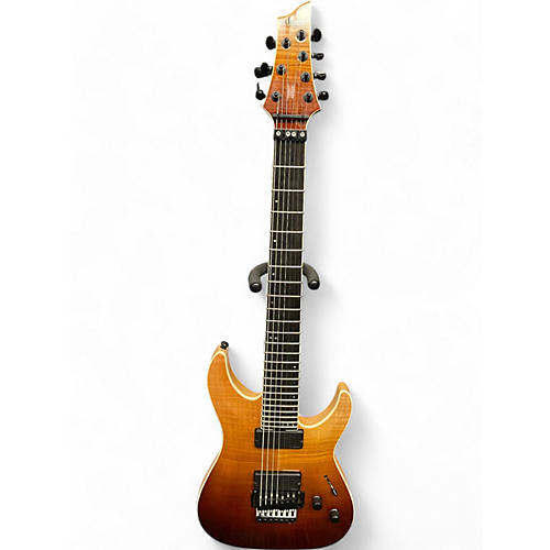 Schecter Guitar Research Used Schecter Guitar Research C7 SLS Elite Antique Fade Burst Solid Body Electric Guitar Antique Fade Burst