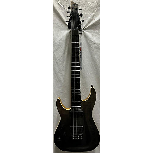 Schecter Guitar Research Used Schecter Guitar Research C7 Sls Elite Black Fade Burst Solid Body Electric Guitar black fade burst