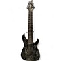 Used Schecter Guitar Research Used Schecter Guitar Research C8 Silver-Mountain Multiscale Silver Mountain Solid Body Electric Guitar Silver Mountain