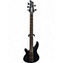 Used Schecter Guitar Research CB-5 LH LEFTY  Black Electric Bass Guitar Black