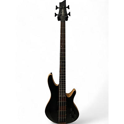 Schecter Guitar Research Used Schecter Guitar Research CHARLES BERTHOUD CB-4 SEE THRU BLACK SATIN Electric Bass Guitar