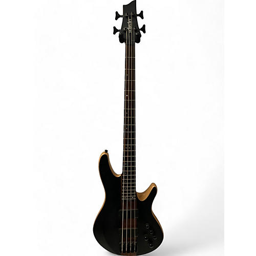 Schecter Guitar Research Used Schecter Guitar Research CHARLES BERTHOUD CB-4 SEE THRU BLACK SATIN Electric Bass Guitar SEE THRU BLACK SATIN