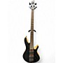 Used Schecter Guitar Research CHARLES BERTHOUD Trans Black Electric Bass Guitar Trans Black