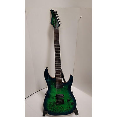 Schecter Guitar Research Used Schecter Guitar Research CR-6 Aquaburst Solid Body Electric Guitar