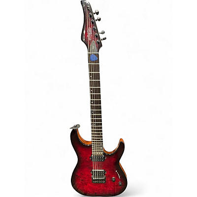Used Schecter Guitar Research CR-6 Black Cherry Solid Body Electric Guitar