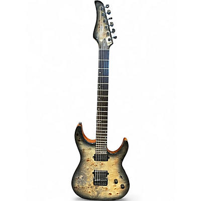 Used Schecter Guitar Research CR-6 Charcoal BURST Solid Body Electric Guitar