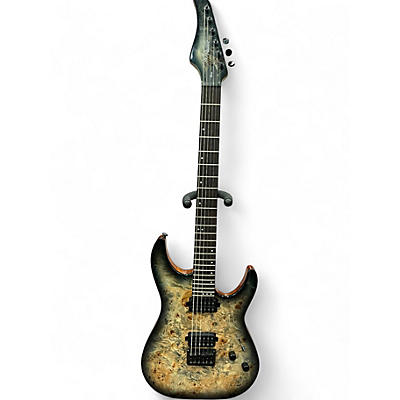 Used Schecter Guitar Research CR-6 Charcoal Burst Solid Body Electric Guitar