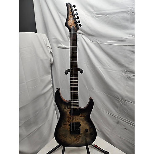 Schecter Guitar Research Used Schecter Guitar Research CR-6 Charcoal Solid Body Electric Guitar Charcoal