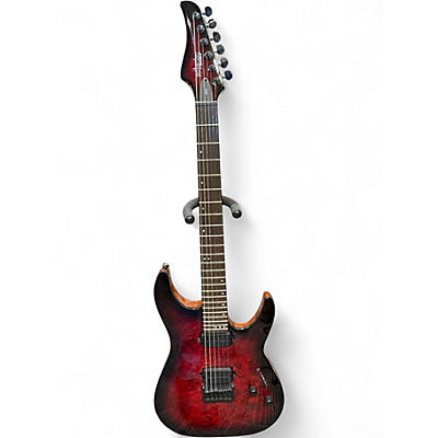 Used Schecter Guitar Research CR-6 Dark Cherry Burst Solid Body Electric Guitar