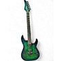 Used Schecter Guitar Research CR-6 GREEN Solid Body Electric Guitar GREEN