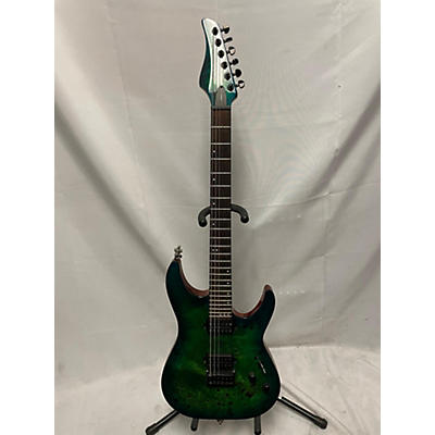 Schecter Guitar Research Used Schecter Guitar Research CR-6 Green Solid Body Electric Guitar