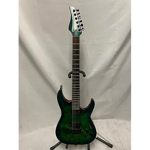 Schecter Guitar Research Used Schecter Guitar Research CR-6 Green Solid Body Electric Guitar Green