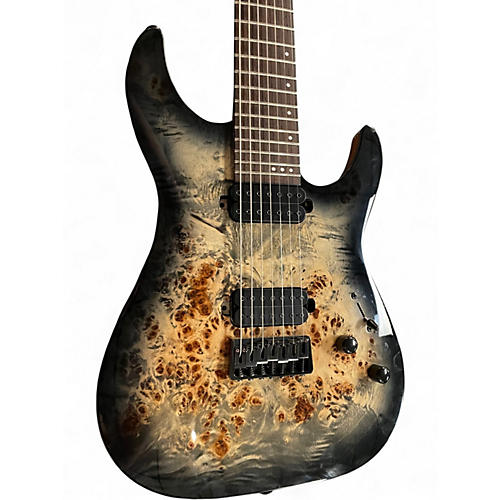 Used Schecter Guitar Research CR-7 BURST Solid Body Electric Guitar BURST