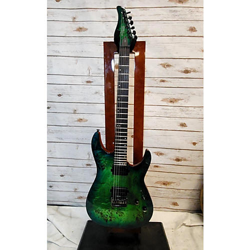 Schecter Guitar Research Used Schecter Guitar Research CR6 AQUABURST Solid Body Electric Guitar AQUABURST