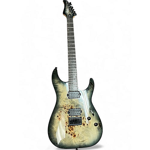 Schecter Guitar Research Used Schecter Guitar Research CR6 BURL Solid Body Electric Guitar BURL