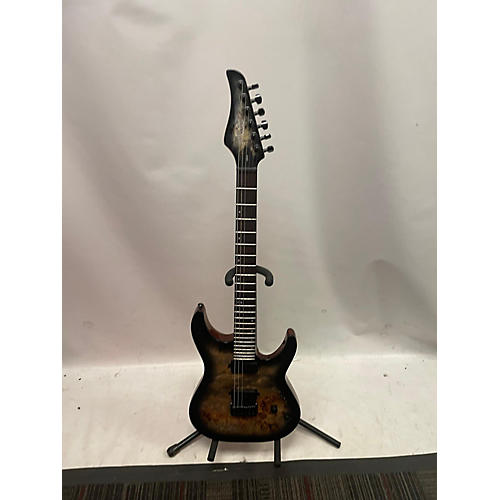 Schecter Guitar Research Used Schecter Guitar Research CR6 Charcoal Burst Solid Body Electric Guitar charcoal burst