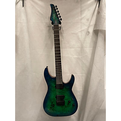 Schecter Guitar Research Used Schecter Guitar Research CR6 Emerald Green Solid Body Electric Guitar