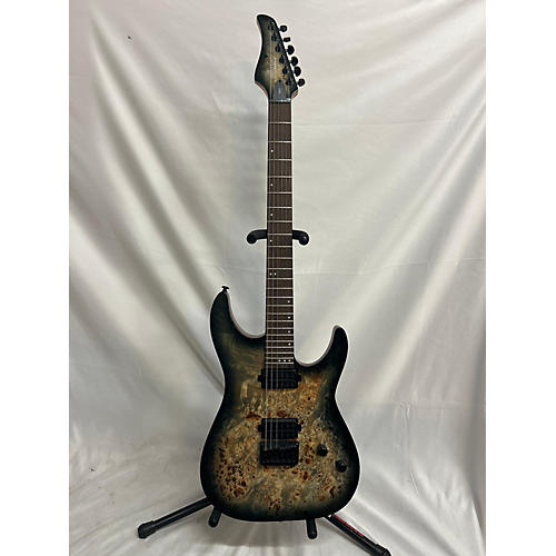 Schecter Guitar Research Used Schecter Guitar Research CR6 Gray Solid Body Electric Guitar Gray