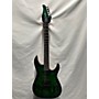 Used Schecter Guitar Research Used Schecter Guitar Research CR6 Green Burst Solid Body Electric Guitar Green Burst