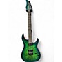 Used Schecter Guitar Research Used Schecter Guitar Research CR6 Green Solid Body Electric Guitar Green