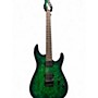 Used Schecter Guitar Research CR6 aqua burst Solid Body Electric Guitar aqua burst