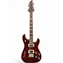 Used Schecter Guitar Research CSH-12 Trans Red Hollow Body Electric Guitar Trans Red