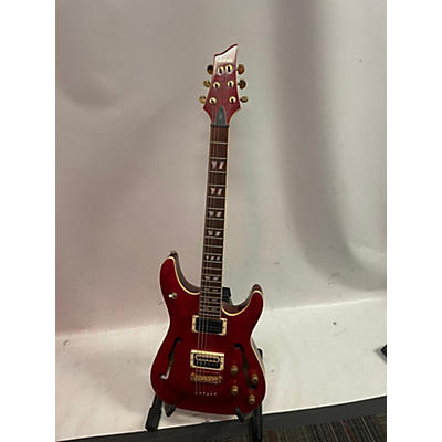 Schecter Guitar Research Used Schecter Guitar Research CSH1 Red Hollow Body Electric Guitar