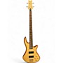 Used Schecter Guitar Research CUSTOM 4 Natural Electric Bass Guitar Natural