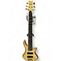 Used Schecter Guitar Research CUSTOM 6 Natural Electric Bass Guitar Natural