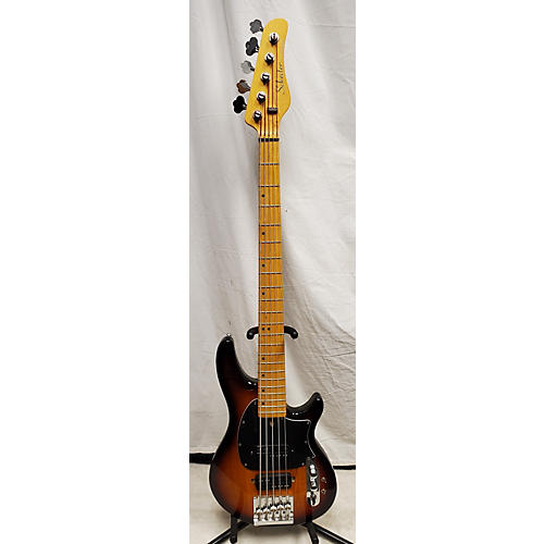 Schecter Guitar Research Used Schecter Guitar Research CV5 Tobacco Burst Electric Bass Guitar Tobacco Burst