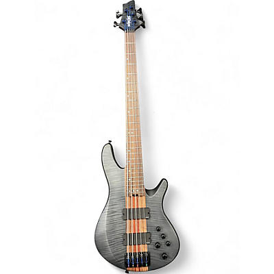 Used Schecter Guitar Research Charles Berthoud CB-5 Black Satin Electric Bass Guitar