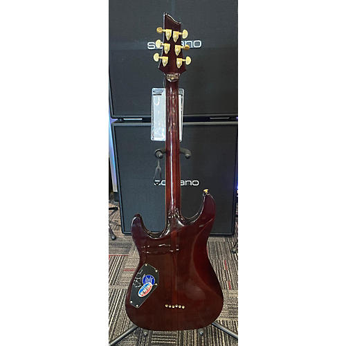 Schecter Guitar Research Used Schecter Guitar Research Cl Red Solid Body Electric Guitar Red