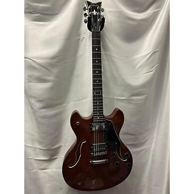 Schecter Guitar Research Used Schecter Guitar Research Corsair Brown Hollow Body Electric Guitar