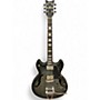 Used Schecter Guitar Research Corsair Custom Charcoal Hollow Body Electric Guitar Charcoal