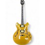 Used Schecter Guitar Research Corsair Gold Hollow Body Electric Guitar Gold