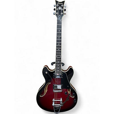 Used Schecter Guitar Research Corsair RED Hollow Body Electric Guitar