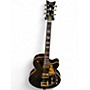 Used Schecter Guitar Research Coupe Black and Gold Solid Body Electric Guitar Black and Gold