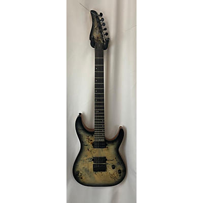 Schecter Guitar Research Used Schecter Guitar Research Cr-6 Charcoal BURST Solid Body Electric Guitar